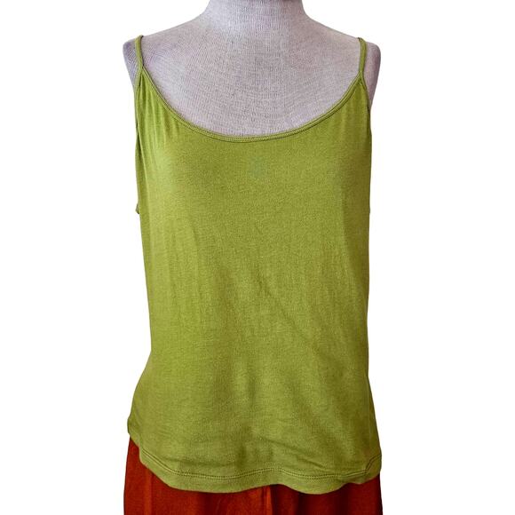 Green Spaghetti Strap Top Size XL - Picture 1 of 4